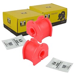 2X TEDGUM STABILAGER GUMMILAGER STABI AUßEN HINTEN passend für DACIA DUSTER 