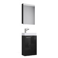 Waschtischunterschrank exkl. Waschbecken, Spiegelschrank