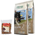 2 x 12,5 kg Bewi Dog Lamb & Rice + 500 g Canius Nogas Huhn