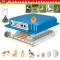 Inkubator Brutmaschine Brutkasten Brutapparat Vollautomatisch Brüter 9-66 Eier