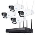 Reolink NVS12W mit 2TB HDD & 4x Reolink W430 8MP 4K WLAN Überwachungskamera Set