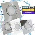 IP44 LED Einbaustrahler Marin - 230V - 5Watt - SMART WIFI  - Flach - RGB und CCT