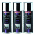 3 x 400ml Spray Chromefarbe Chromspray Chromlack Autolack Sprühlack Chrom Troton