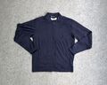 ADIDAS Herren Retro Trainingsjacke Langarm Gr. L Sportjacke Pullover A3800 Blau