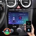 8Core 4+64G Autoradio GPS Navi RDS BT Für Opel Corsa C D Astra H Antara Meriva