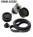 KEILRIPPENRIEMENSATZ FÜR CLIO IV BH , CAPTUR I J5 , H5  - SKF VKMA 62182