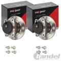 2X MAXGEAR RADLAGER-SATZ HINTEN PASSEND FÜR MITSUBISHI COLT SMART FORFOUR