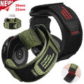 Nylon Armband für Samsung Galaxy Watch FE 7 6 5 Pro 4 3 40/44mm Active 2 Gear S3