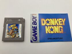 Donkey Kong |Modul U. Anleitung | Nintendo GameBoy Classic | Sehr Guter Zustand