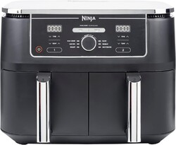 Ninja Foodi MAX Dual Zone Digitale Heißluftfritteuse, 9,5L Airfryer, 2 Fächer