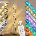 RGB LED Wohn Schlaf Zimmer Leuchten Steh Lese Boden Stand Lampen Fernbedienung
