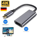 USB C zu HDMI Adapter 4K UHD Kabel Typ C auf HDMI für MacBook Samsung Huawei TV