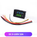 DC 0-100V 1A 10A 50A 100A Digital Voltmeter Amperemeter LED Display Amp Volt Met