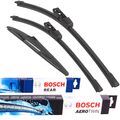 BOSCH AEROTWIN SCHEIBENWISCHER VORNE + HINTEN für NISSAN QASHQAI J11 X-TRAIL T32