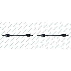 2X GSP ANTRIEBSWELLE SATZ HINTEN LINKS+RECHTS passend für DACIA DUSTER RENAULT D