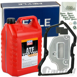 MEYLE TEILESATZ ÖLWECHSEL AUTOMATIK GETRIEBE+LIQUI TOP TEC 1200 6 GANG 09G AQ250