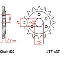 Zahnrad Ritzel 15Z Teilung 520 front sprocket 15tooth pitch Suz. DR Dakar SN41