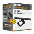 Für BMW 1er Fliessheck 11- BRINK Anhängerkupplung abnehmbar + 7polig E-Satz AHZV