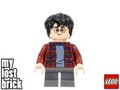 LEGO Harry Potter Minifigur dunkelrot kariert Flanell Shirt von 75953 (HP143) - NEU