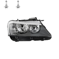 Scheinwerfer rechts für BMW X3 F25 Bj. 10->> H7+H7 inkl. OSRAM Lampen P59