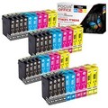 40x Druckerpatronen kompatibel zu Epson 16XL 16 für WF 2760 2750 2630 2530 2510
