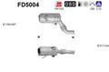 DPF Rußpartikelfilter Dieselpartikelfilter AS FD5004 Cordierit für BMW 5er E60