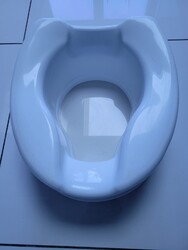 Homecraft Savanah Toilettensitzerhöhung 6 Zoll/150 mm weiß