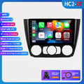 DAB+ Carplay Autoradio Android 12 GPS Navi RDS KAM Für BMW 1ER E81 E82 E87 E88