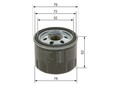 Bosch F 026 407 279 Ölfilter für FORD