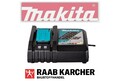 Makita original Ladegerät DC18RC Schnellladegerät 14,4V/18V LXT, 195584-2, NEU