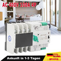 400V Dual Power Automatic Transfer Switch Automatisch Transferschalter 4P 100A