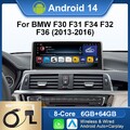 10.25" DAB+ Android 14 Autoradio CarPlay 64G Für BMW F30 F31 F34 F32 F33 F36 NBT