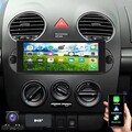 32G 1Din Carplay DAB Für New Beetle Android 14 Autoradio GPS NAV FM WIFI BT Kam