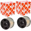 2x FEBI BILSTEIN 31253 QUERLENKERLAGER QUERLENKER LAGER BUCHSEN AUDI SKODA VW