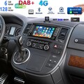 Für VW T5 Multivan Transporter DAB+ 6+128G Android 14 Autoradio Carplay GPS Navi