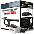 Für MERCEDES C T-Modell Typ S205 Anhängerkupplung starr +eSatz 13pol uni 18- Kit