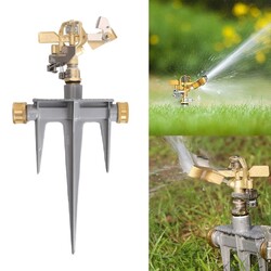 360 Grad verstellbarer Messing Wippregner für Rasen- und Gartenbewässerung