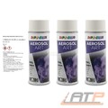 3x 400ml DUPLI COLOR AEROSOL ART RAL 9001 CREMEWEISS GLÄNZEND SPRÜHLACK SPRAY