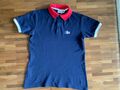 Lacoste Polo Shirt Jungen, Gr. 152/158, 12-13 Jahre, blau/rot/weiß