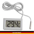Mini Digital LCD Thermometer, Digitale Temperatur Monitor mit Externem  Sonde...