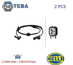 6PU 230 048-171 ABS SENSOR DREHZAHLFÜHLER HELLA 2PCS FÜR CHEVROLET CRUZE