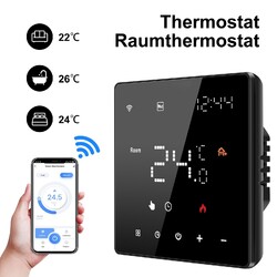WiFi Smart Thermostat Raumthermostat App Heizungssteuerung Fußbodenheizung 16A