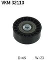 SKF VKM 32110 Umlenk-/Führungsrolle, Keilrippenriemen für ALFA ROMEO