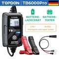 TOPDON TB6000PRO Intelligente Auto KFZ Batterie Ladegerät Batterieladegerät 12V