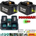 4x 18V 9AH Für Makita 18V Original akku BL1860B LXT Li-ion BL1850 BL1840 BL1830B