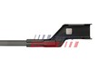 Wischarm Scheibenreinigung FAST FT93384 für VW CADDY 3 Großraumlimousine 2KA 2KH