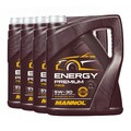 Mannol 5W-30 Energy Premium Motoröl, VW 505 01, dexos1 Gen3, 4x5 Liter