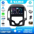 DAB KAM Android 14 Autoradio Für HYUNDAI i30 MK1 FD 2007-2011 2+32G Carplay NAVI