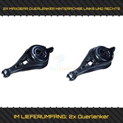 2X MAXGEAR LENKER, RADAUFHÄNGUNG HINTERACHSE LINKS + RECHTS FÜR MAZDA