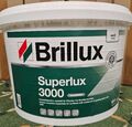 10 Liter Brillux Superlux ELF 3000 Weiß stumpfmatt Deckklasse 1- 9,90€/ Liter